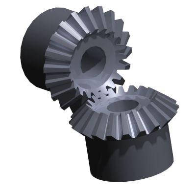16 tooth 4.0 Mod Steel Mitre Gears SBM40/16 - Click Image to Close